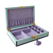 Ice blue Le Wink Lacquer Jewelry Box