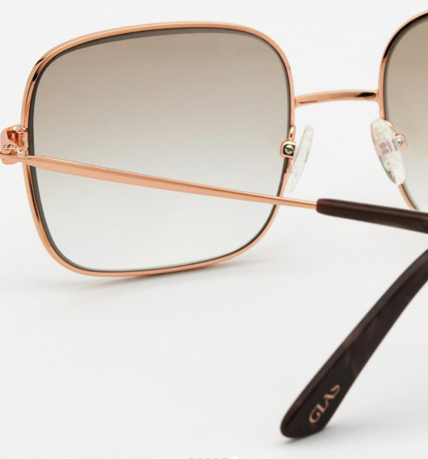Rose Gold Tinted Wilma Readers Brille