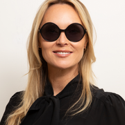 Black Audrey Sunglasses Solbrille