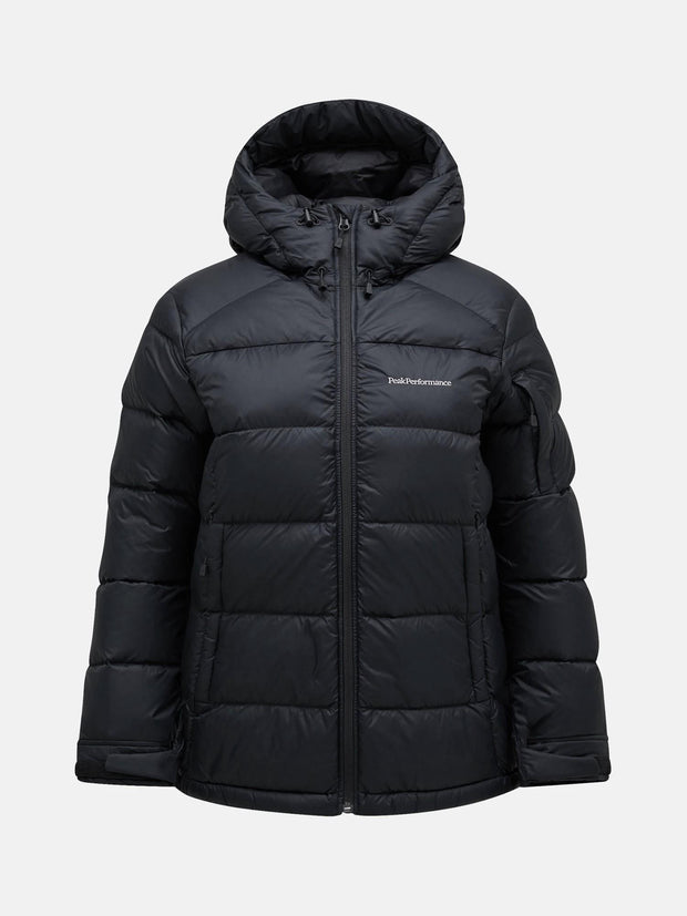 Black W Frost Down Short Coat
