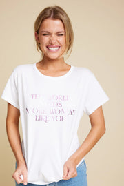 White Life Shiny T-shirt