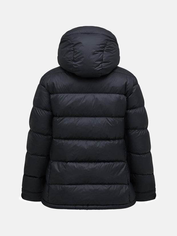 Black W Frost Down Short Coat