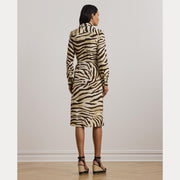 Zebra-Print shirt dress - Stilshoppen