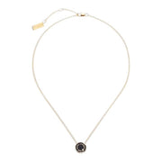 Sort The Medallion Pendant - Stilshoppen