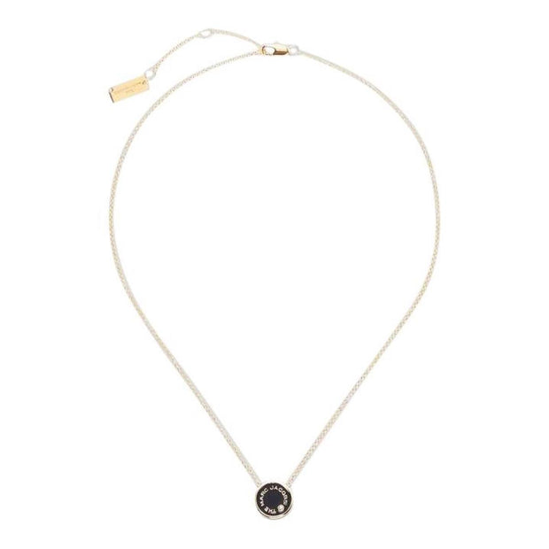Sort The Medallion Pendant - Stilshoppen
