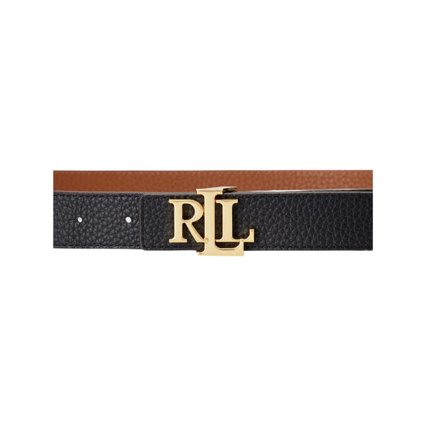 Sort/cognac Revresibelt belt 30 - Stilshoppen