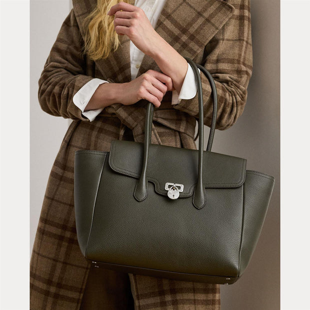 Olive Large Satchel