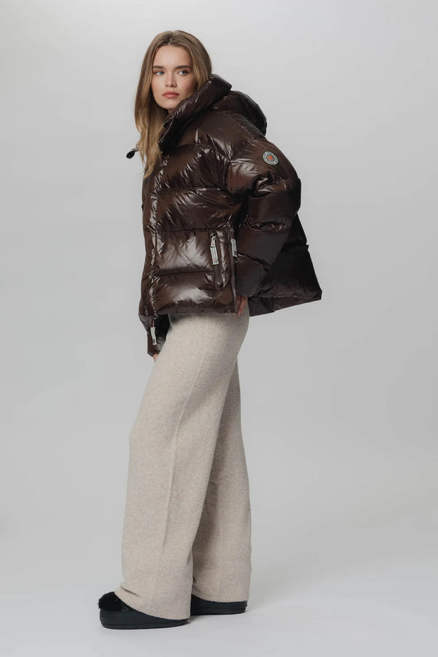 Ginny short Matt Chocolate - Stilshoppen