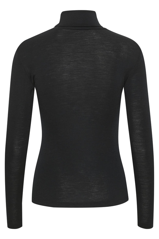 Sort NiniaGZ wool rollneck - Stilshoppen