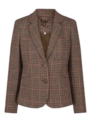 Checked Wool Blazer