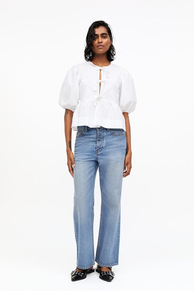 Feminine Buckle Ballerina Naplack