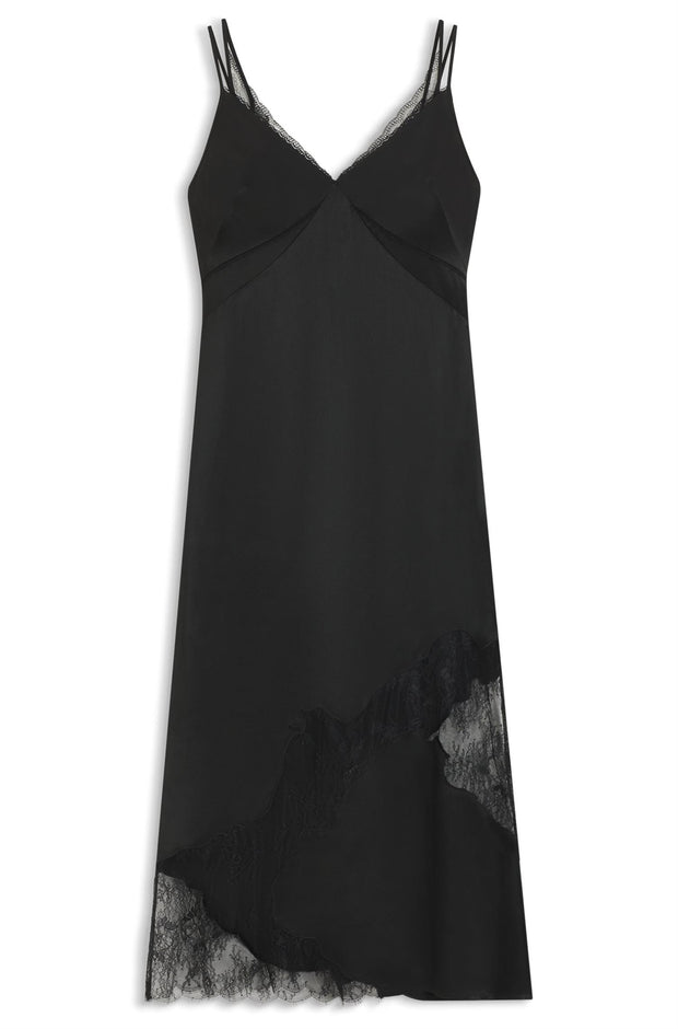 Sort Delacey Dress - Stilshoppen