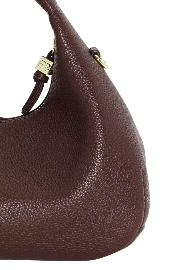 Brun Hobo Mini Grained - Stilshoppen