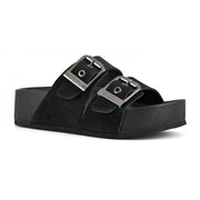 Black Two Buckles Maxi Stichings - Stilshoppen