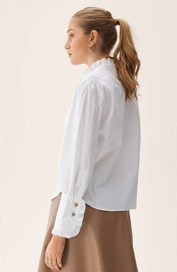 Hvit Maira blouse - Stilshoppen