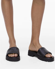 Sorte The Lug Sole Slide sandal