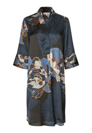 Blå KamillesDEA shirt dress - Stilshoppen