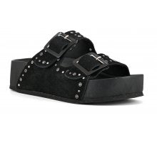 Black High Fussbet Rhinestones - Stilshoppen