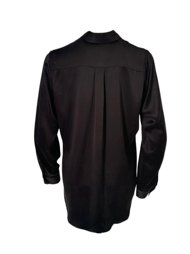 Sort Classic blouse - Stilshoppen