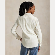 Slim Fit Corduroy Shirt