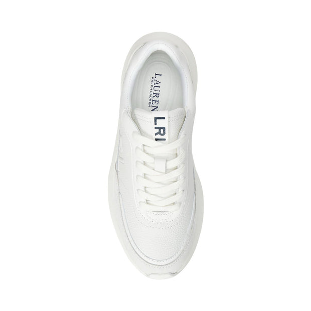 Hvite Franky Leather & Suede Sneakser - Stilshoppen