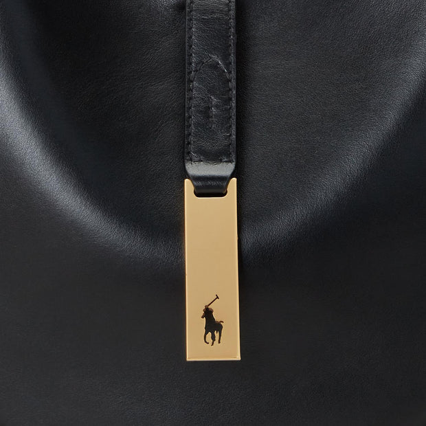 Sort Polo ID Leather Small Shoulder Bag