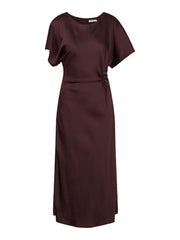 Burgunder Inez Dress - Stilshoppen