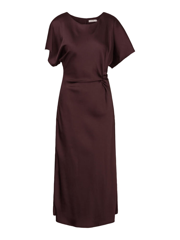 Burgunder Inez Dress - Stilshoppen