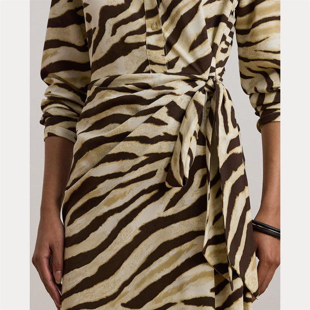 Zebra-Print shirt dress - Stilshoppen