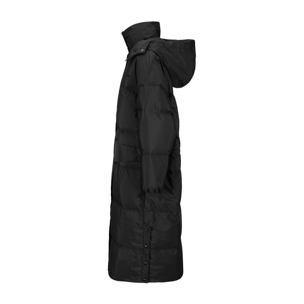 Sort Snøfall Coat