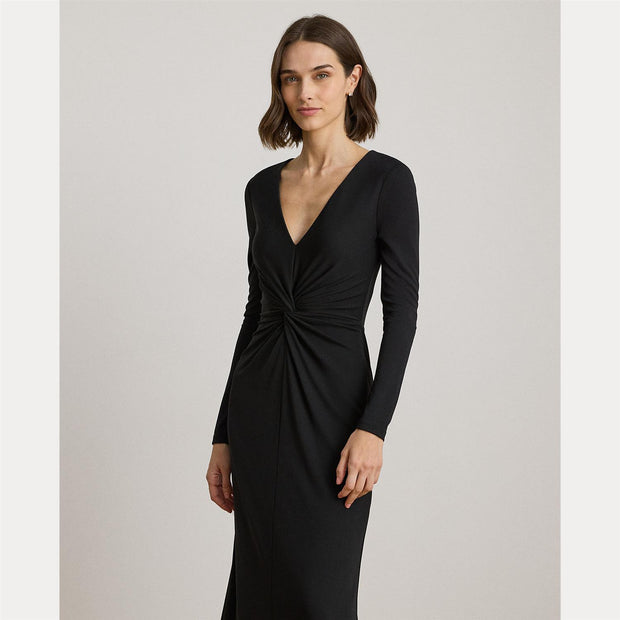 Black Long Nadira Gown Dress
