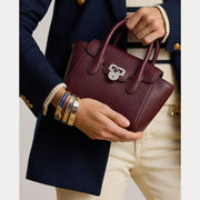 Burgunder Small Tanner Satchel
