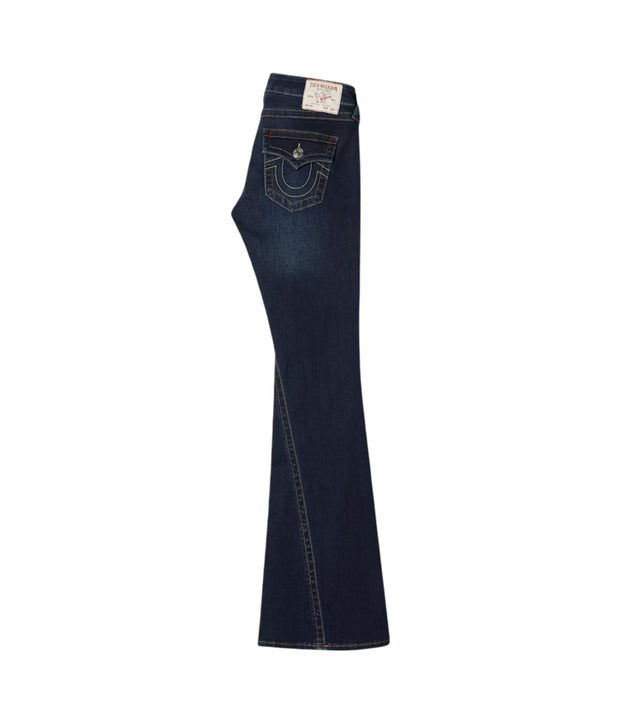 Blå Joey Low Rise Flare jeans