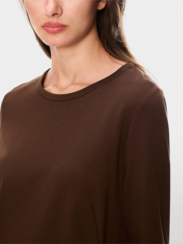 Brun Sporty jersey dress - Stilshoppen