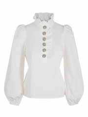 White Sally Blouse