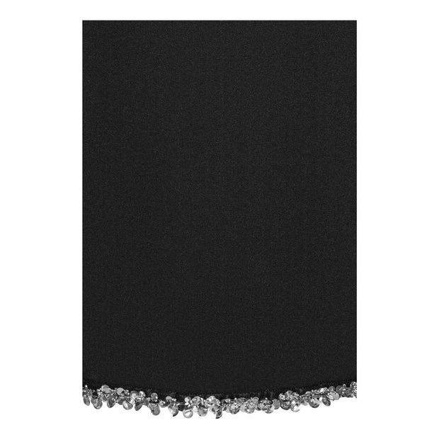 Sort Crepe Midi Skirt