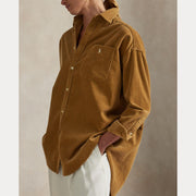 Tan Sport Shirt - Stilshoppen