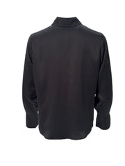 Sort Lillie silkebluse