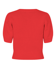 Rød NillaDea Short Sweater