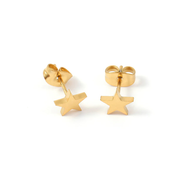 Grave Star Mini Stud Earrings