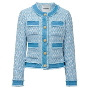 Jeansblå Jacket - Stilshoppen