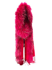 Fuchsia Pelsskjerf - Stilshoppen