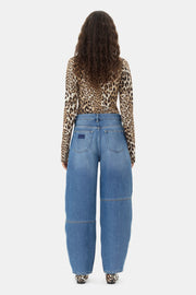 Leopard Fine Merino Jacquard Knit - Stilshoppen