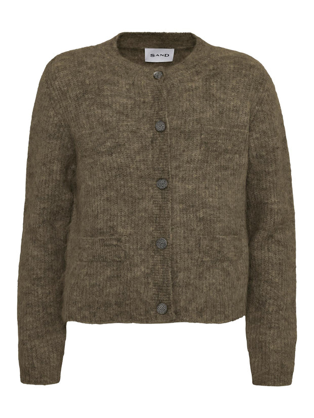 Brun Vusala Cardigan - Stilshoppen