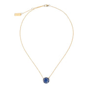Dark blue/Gold The Medallion Pendant