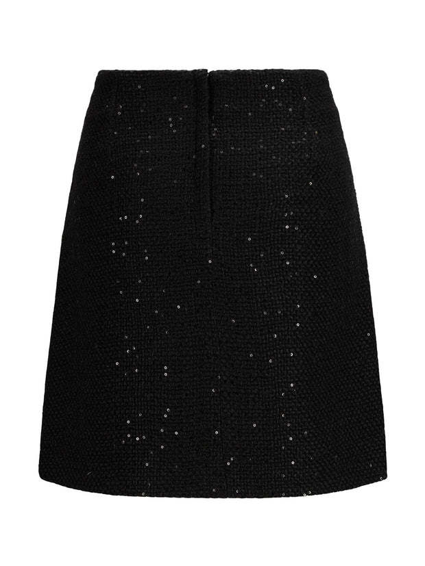 Sort Birmingham Skirt - Stilshoppen