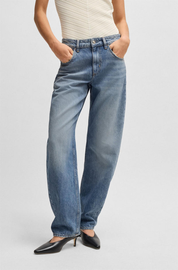 Blå Daelya jeans - Stilshoppen