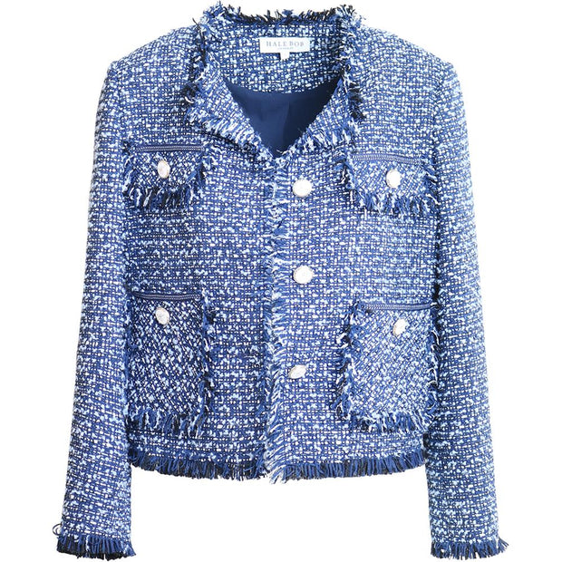 Blå Nyomi Jacket - Stilshoppen
