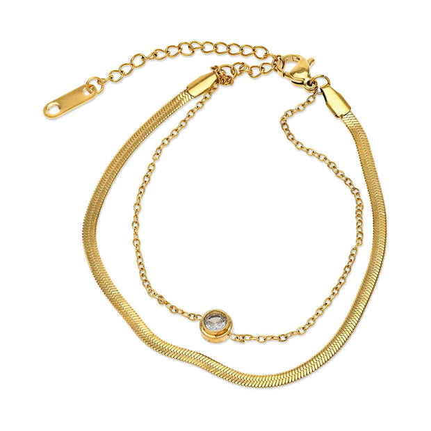 Solvej Duo Chain Bracelet