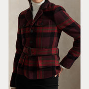Red Multi Sport Blazer Coat
